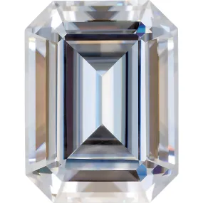 1.67ct Emerald Cut Moissanite