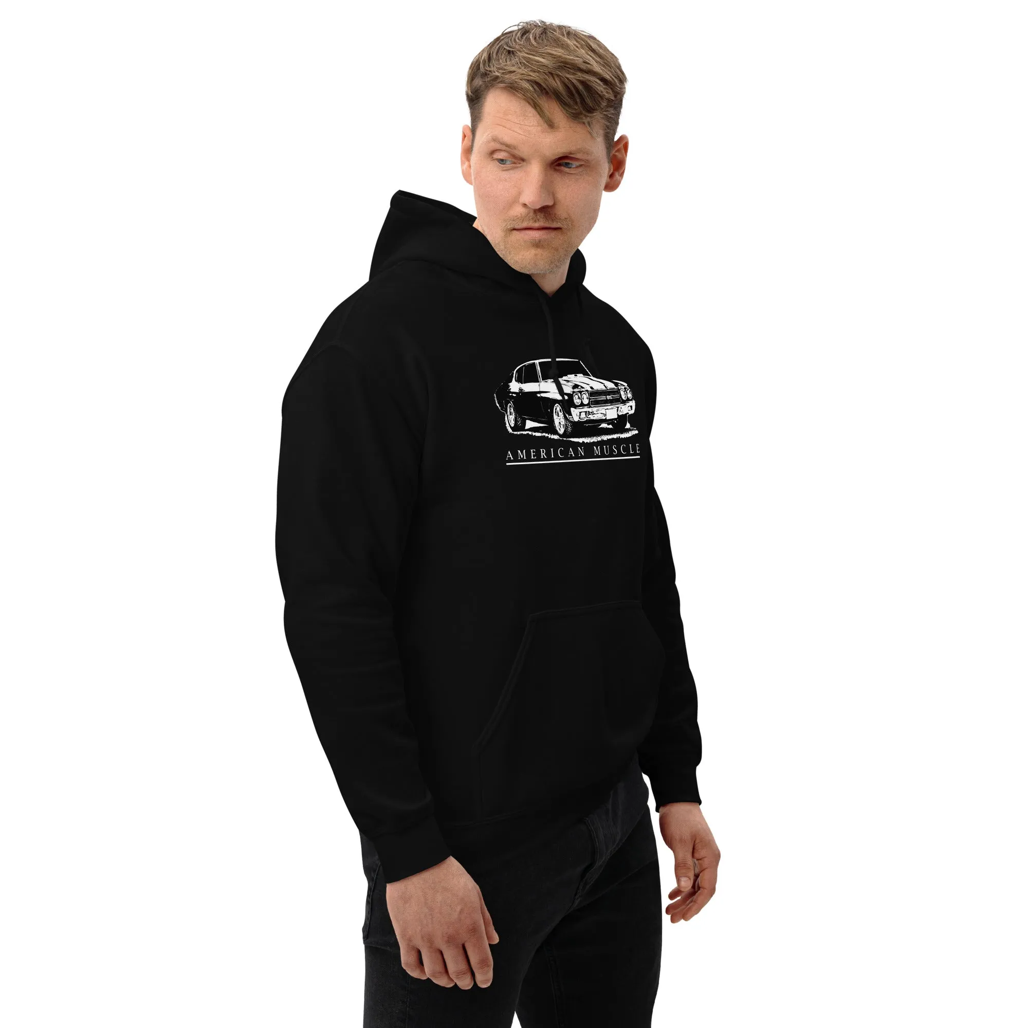 1970 Chevelle SS Hoodie American Muscle Car Sweatshirt