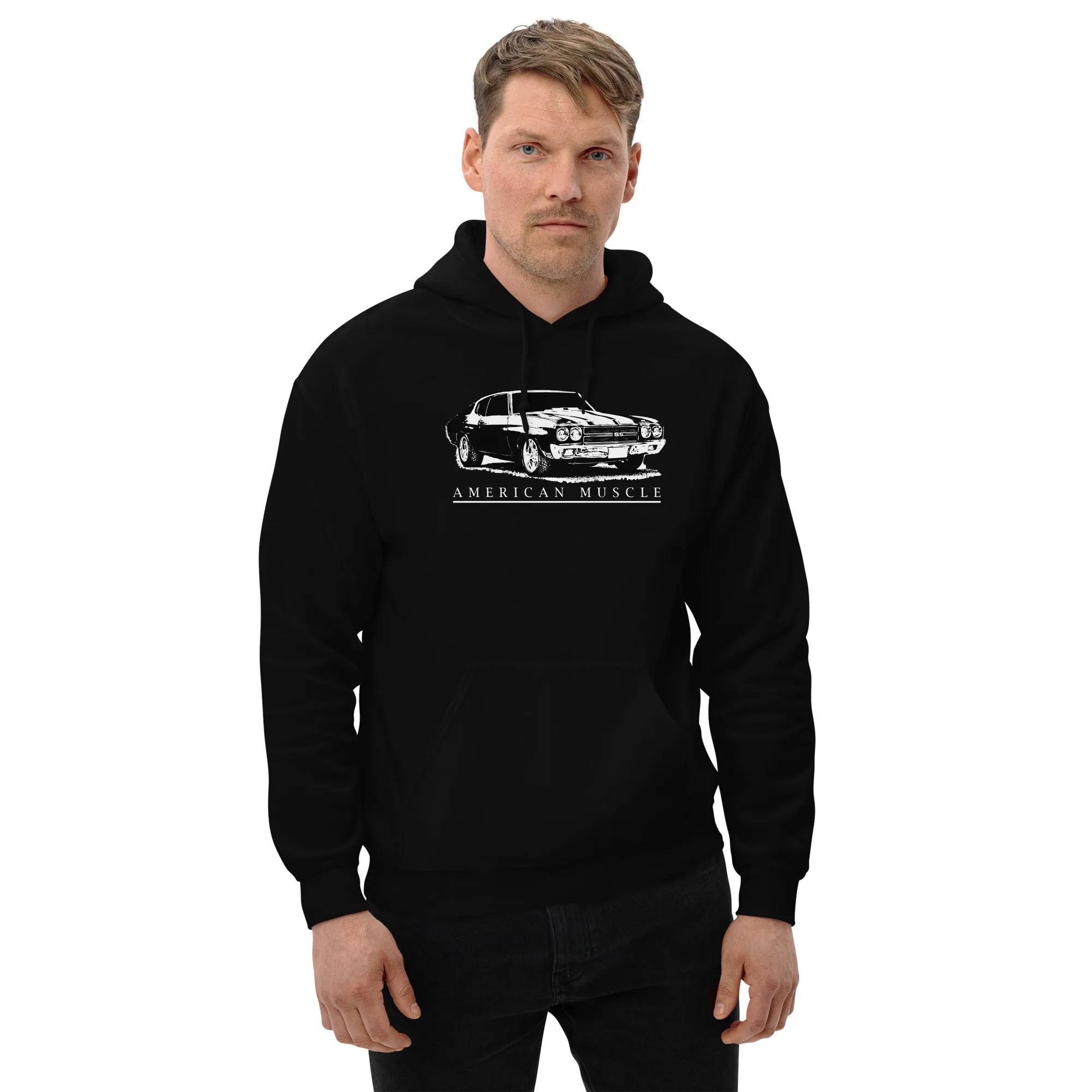 1970 Chevelle SS Hoodie American Muscle Car Sweatshirt