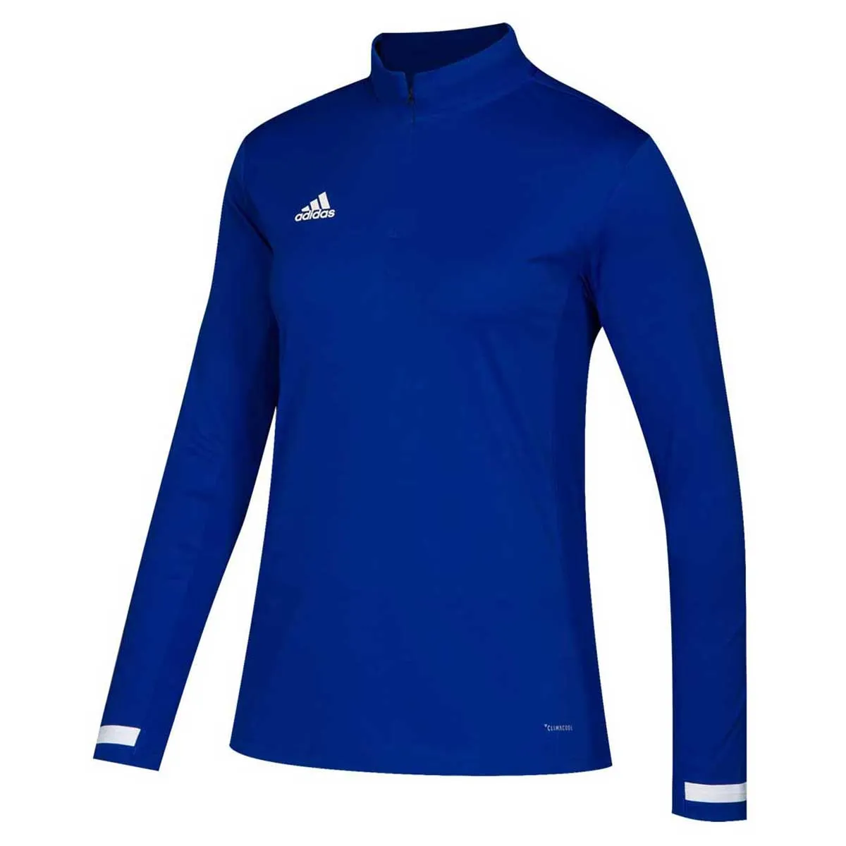 adidas Women's Team Royal/White Team 19 Long Sleeve Quarter Zip