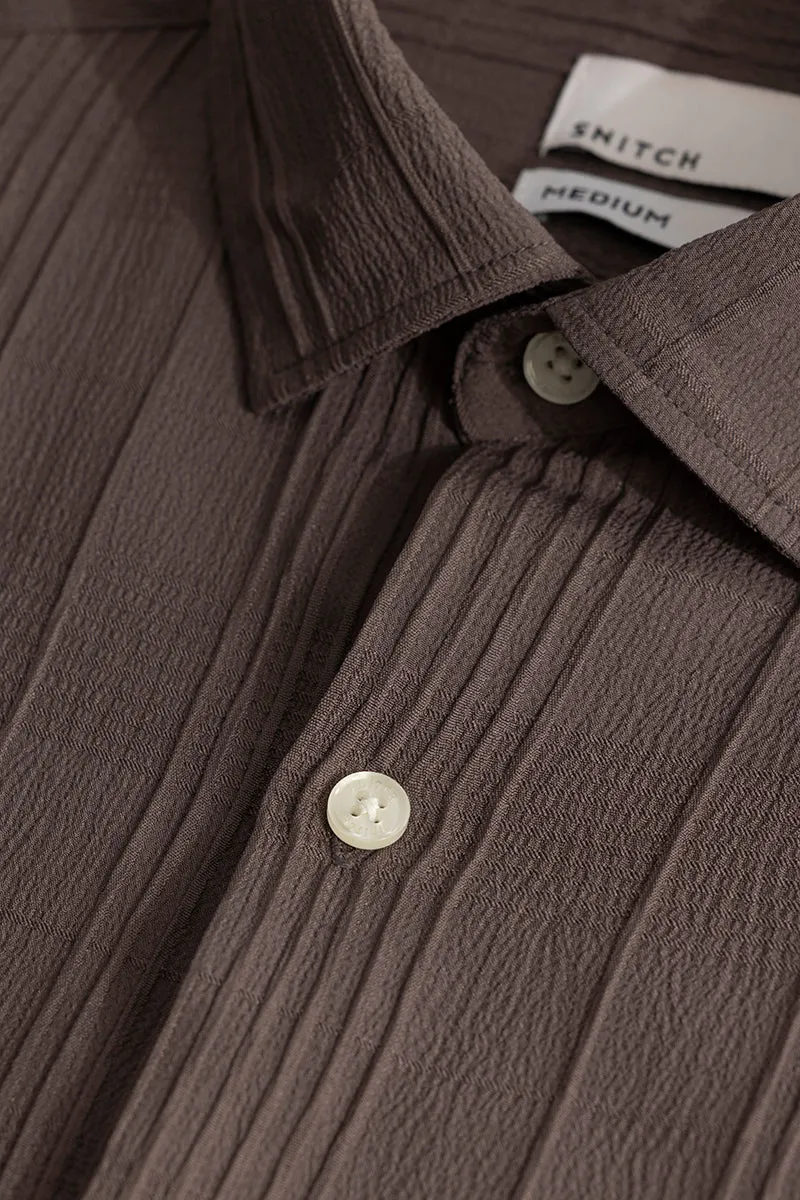 AeroMesh Brown Shirt