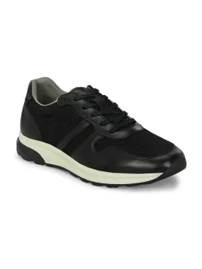 Alberto Torresi Genuine Leather 569 Black Sneakers