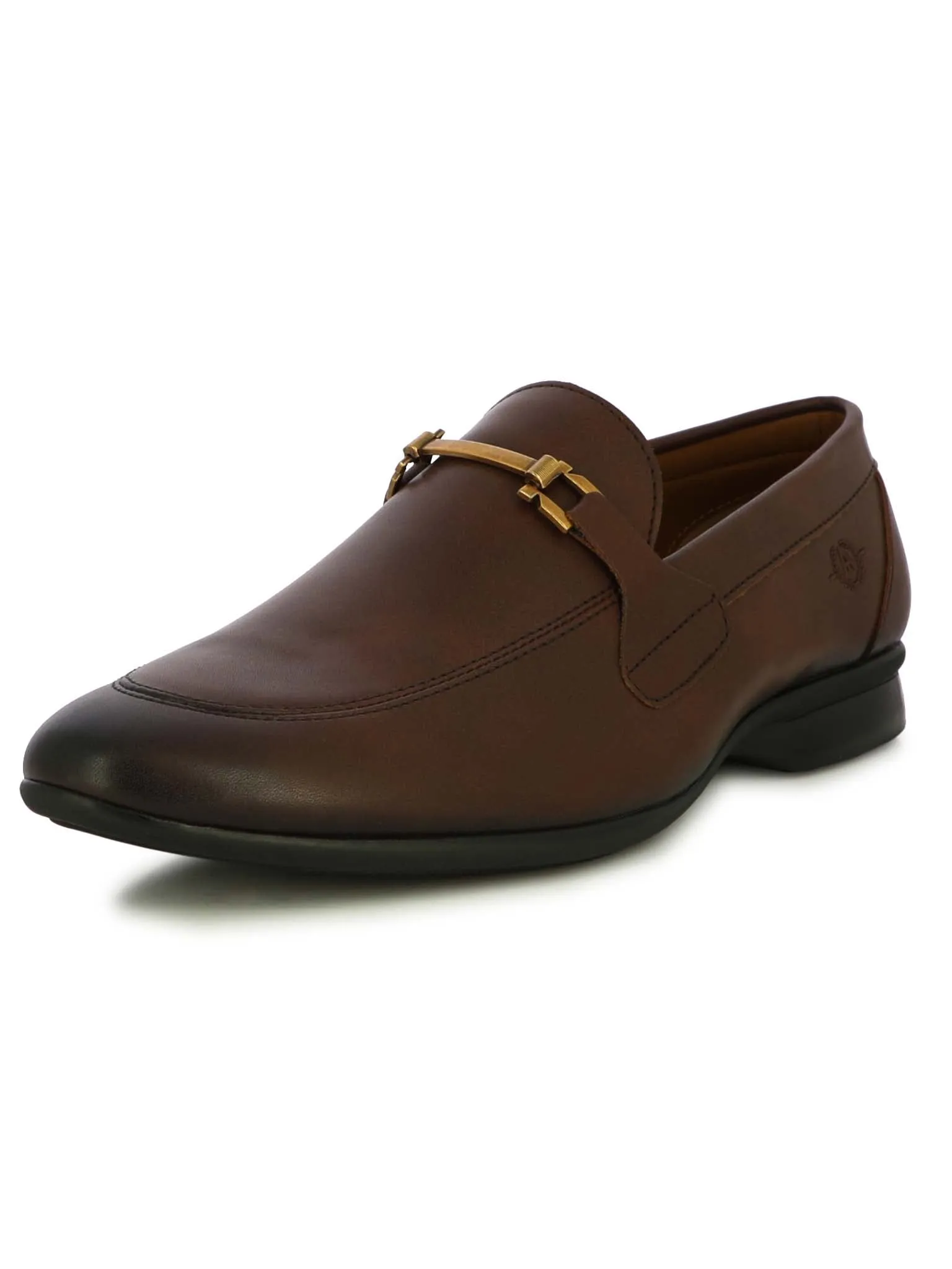 Alberto Torresi Men Cape Brown Formal Slip-Ons