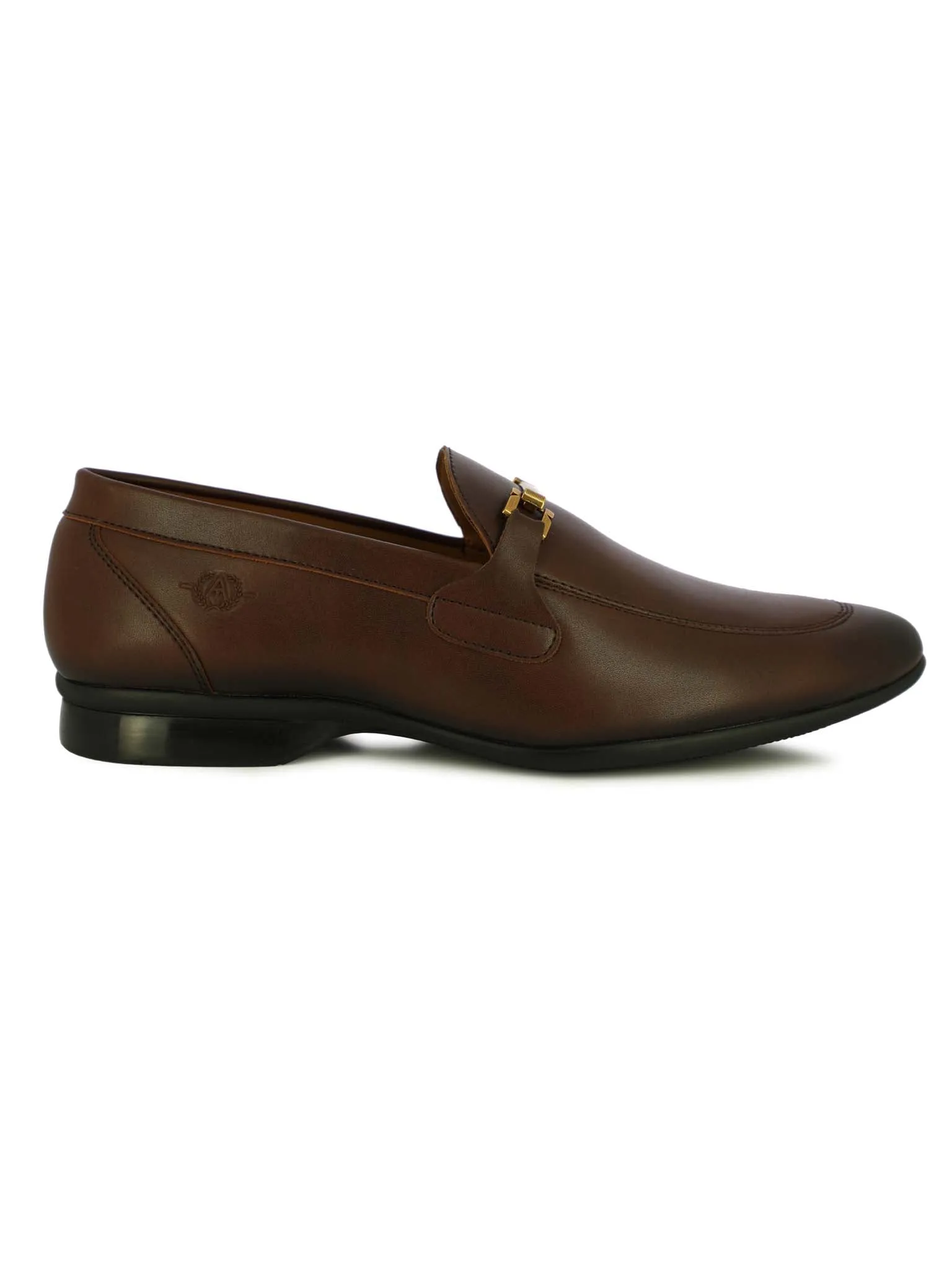 Alberto Torresi Men Cape Brown Formal Slip-Ons