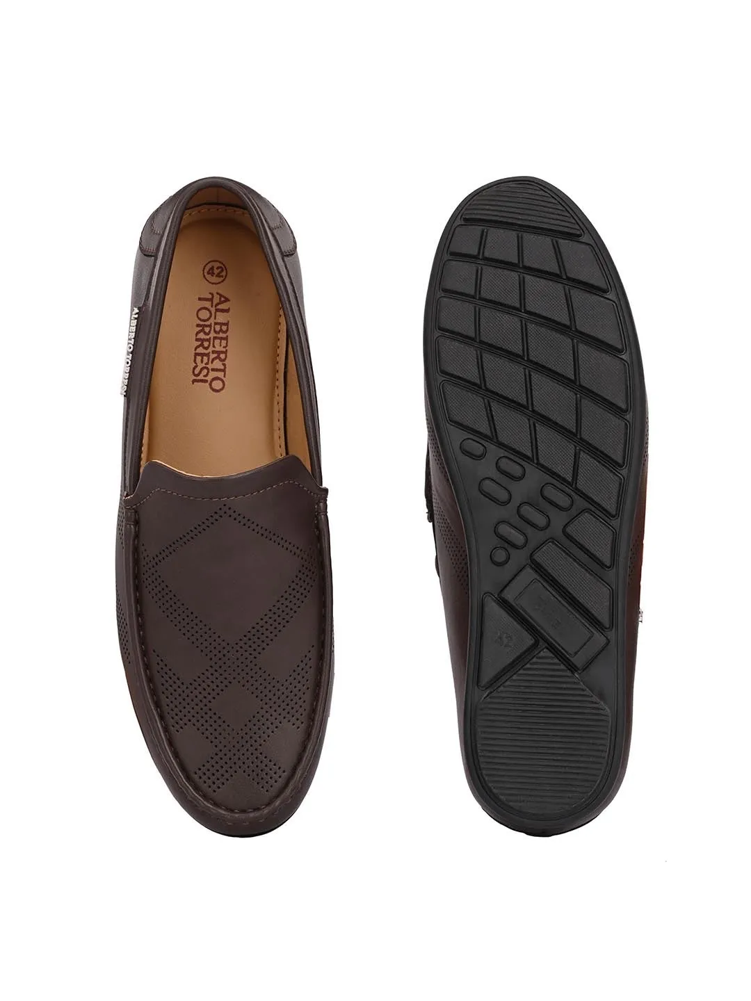 Alberto Torresi Neuss Brown Men's Loafers