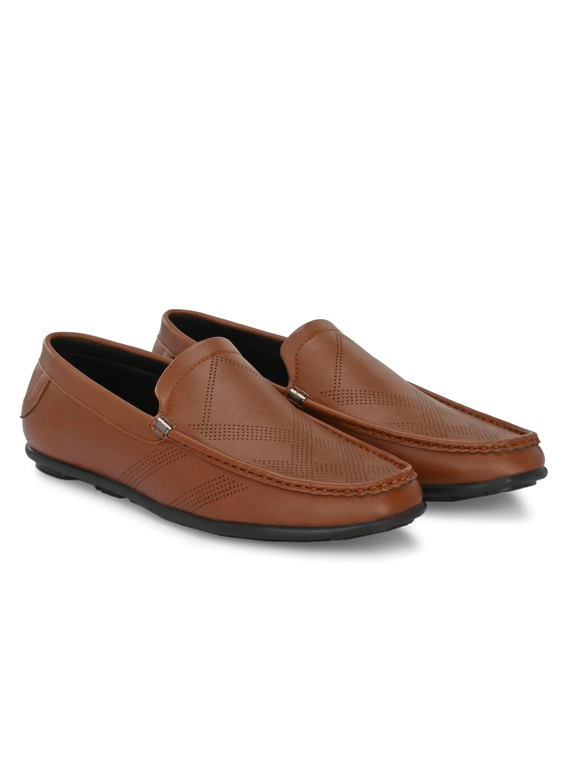 Alberto Torresi Neuss Tan Men's Loafers