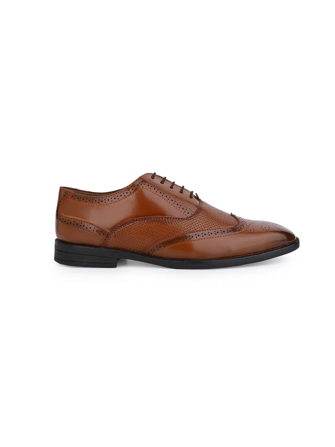 Alberto Torresi Tan Formal 594 Brogue Shoes