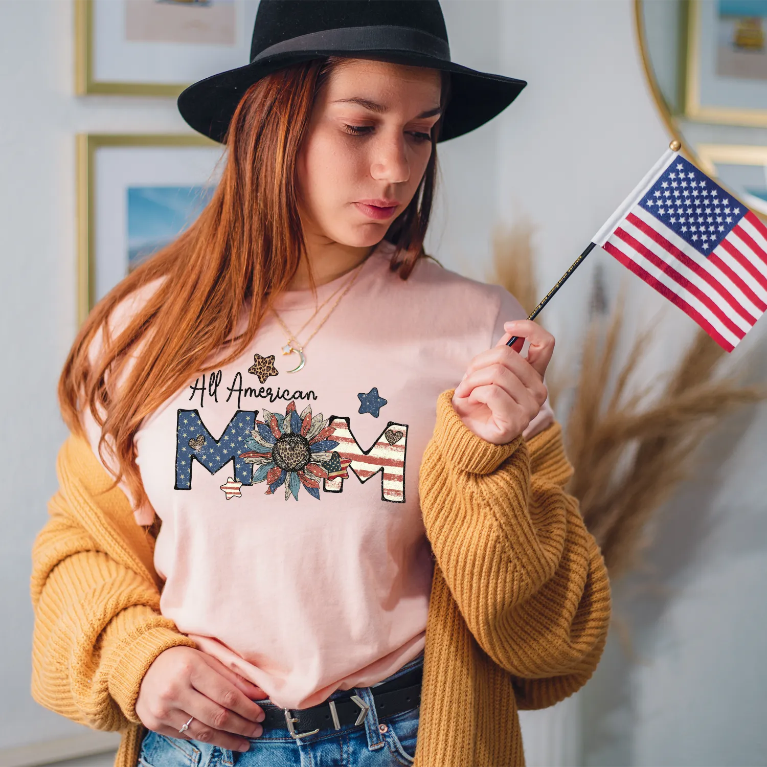 All American Mom T-shirt