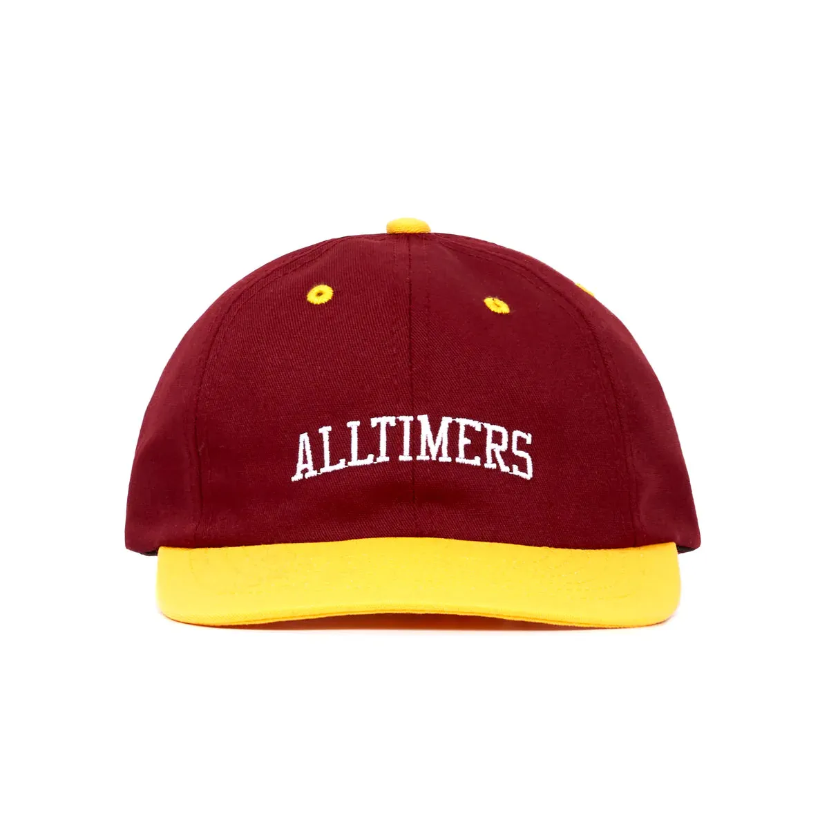 Alltimers Skateboards City College Hat - Burgundy