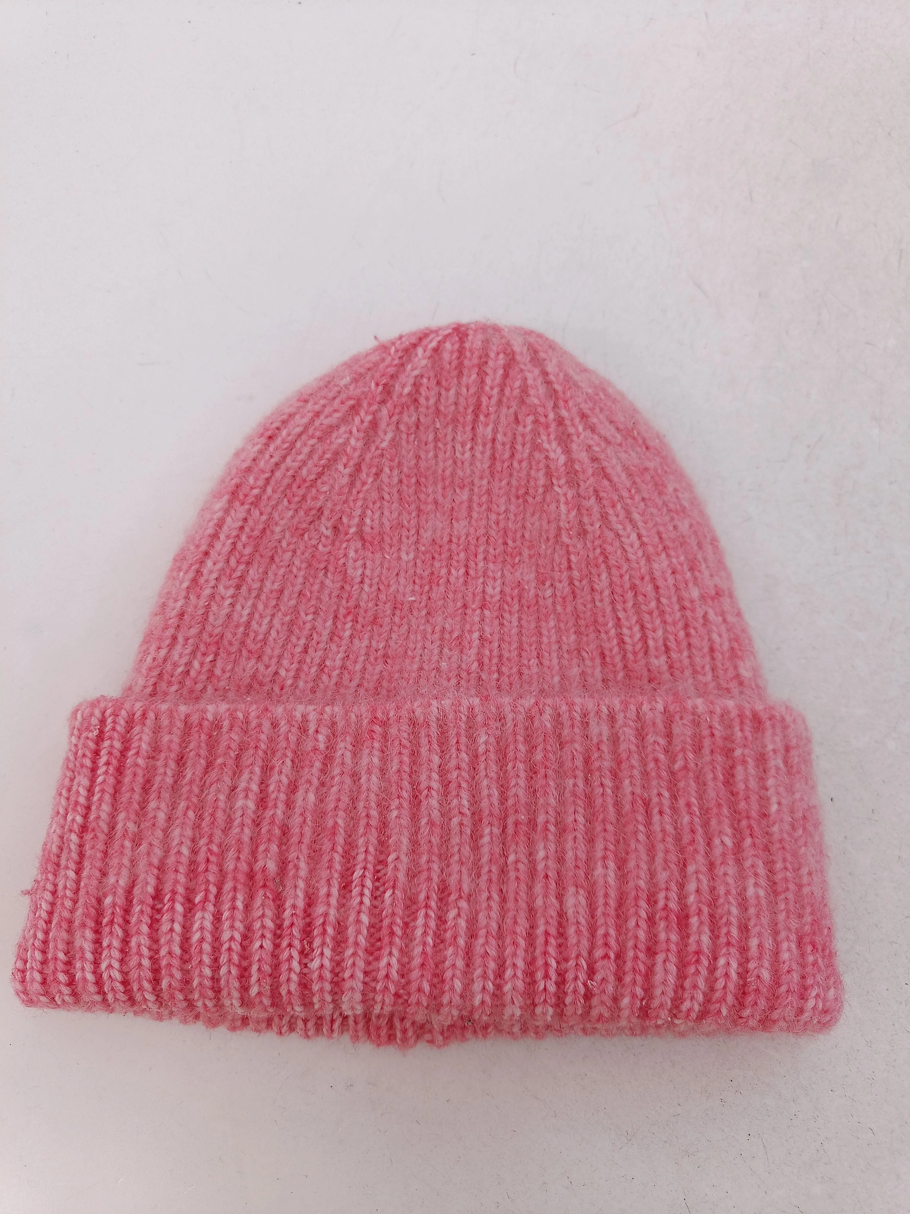 & Other Stories Women's Hat Pink Polyamide with Acrylic, Mohair, Wool