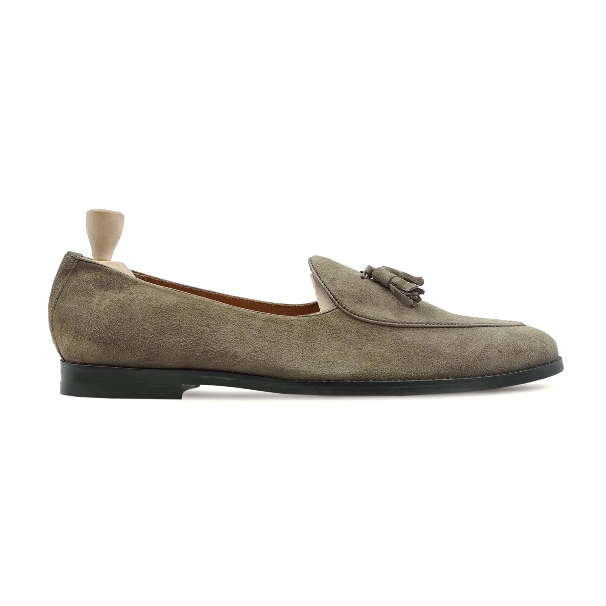 Anarchy - Men's Brown Kid Suede Loafer