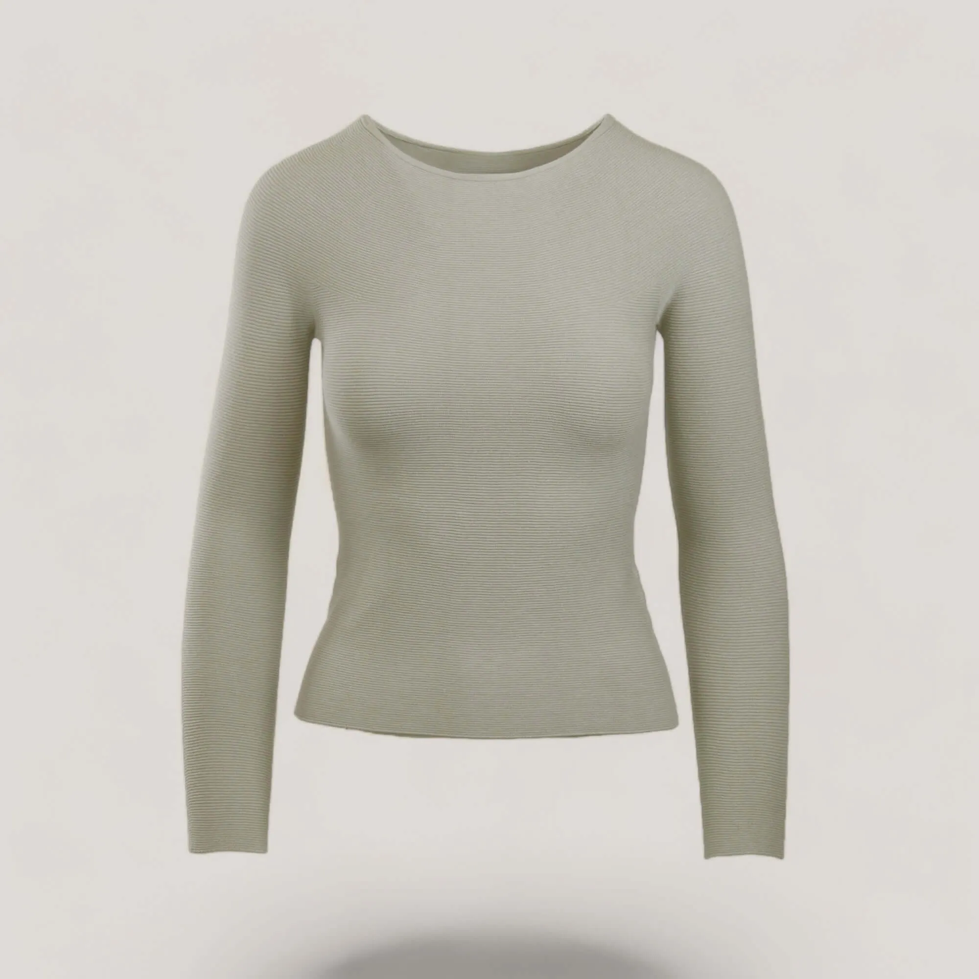 AVERY | Boat Neck Long Sleeve Top