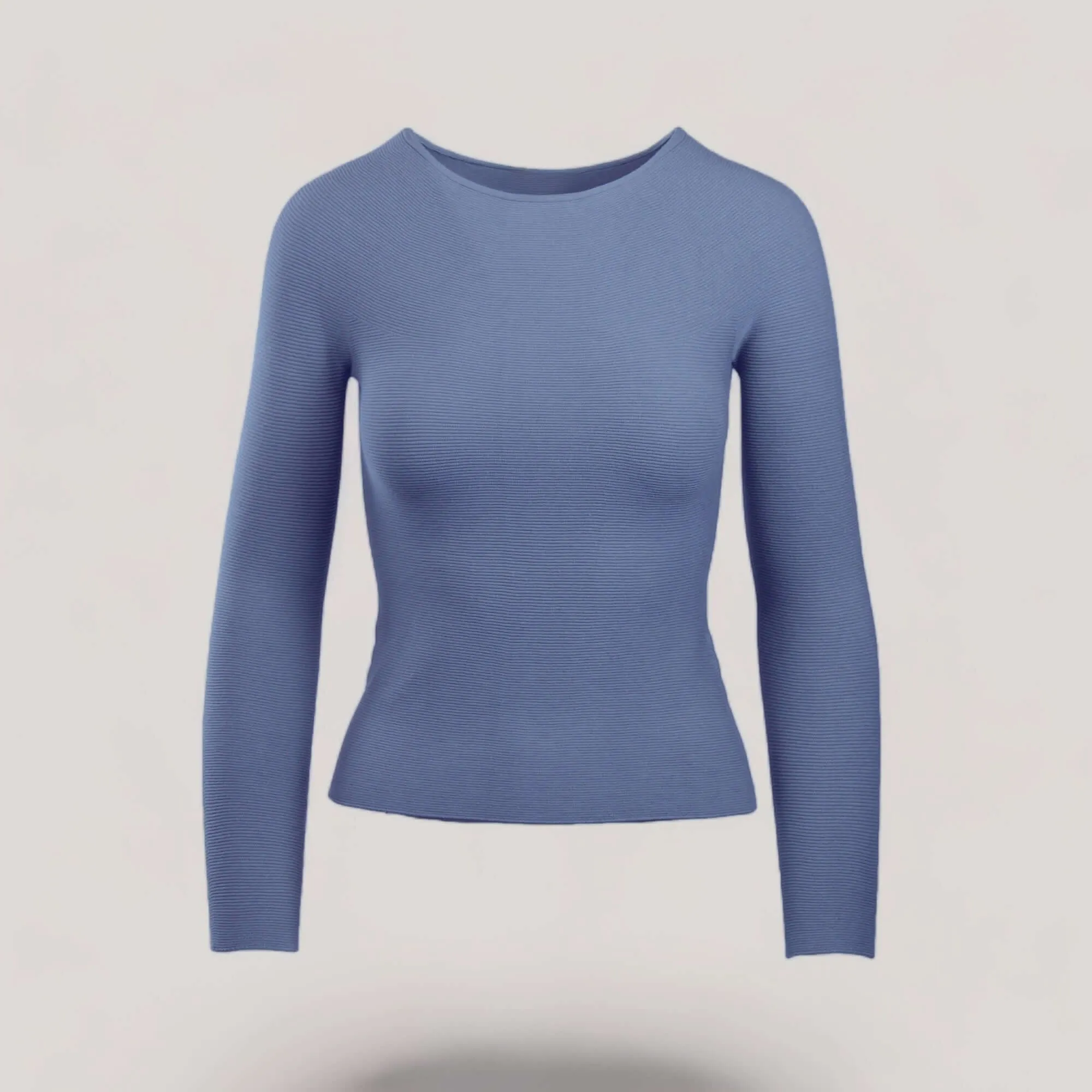 AVERY | Boat Neck Long Sleeve Top