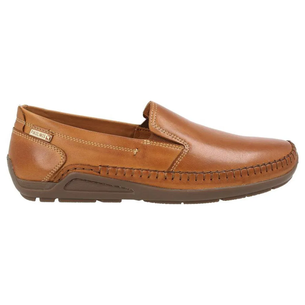 Azores Calfskin Leather Men's Moccasins