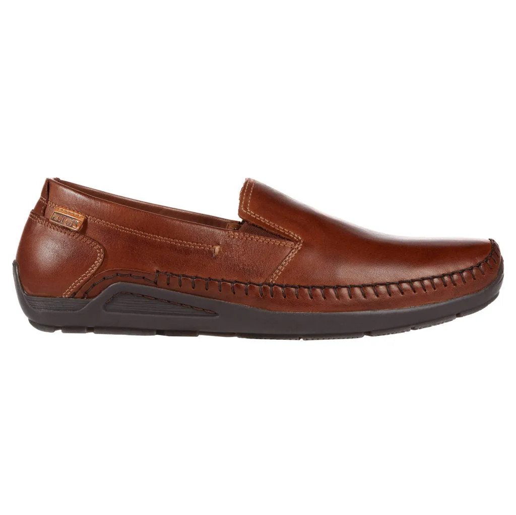 Azores Calfskin Leather Men's Moccasins