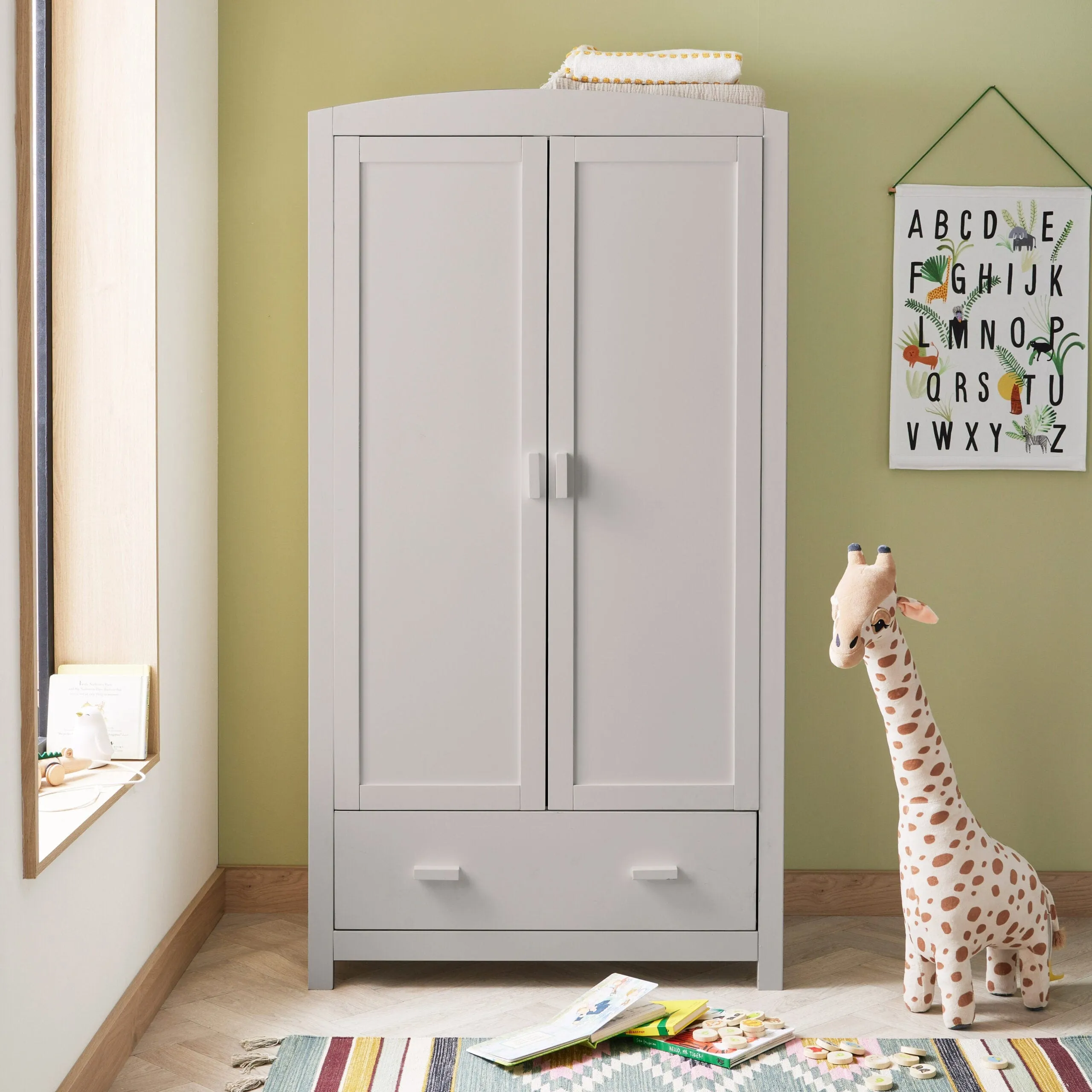 Babymore Universal Wardrobe - Grey