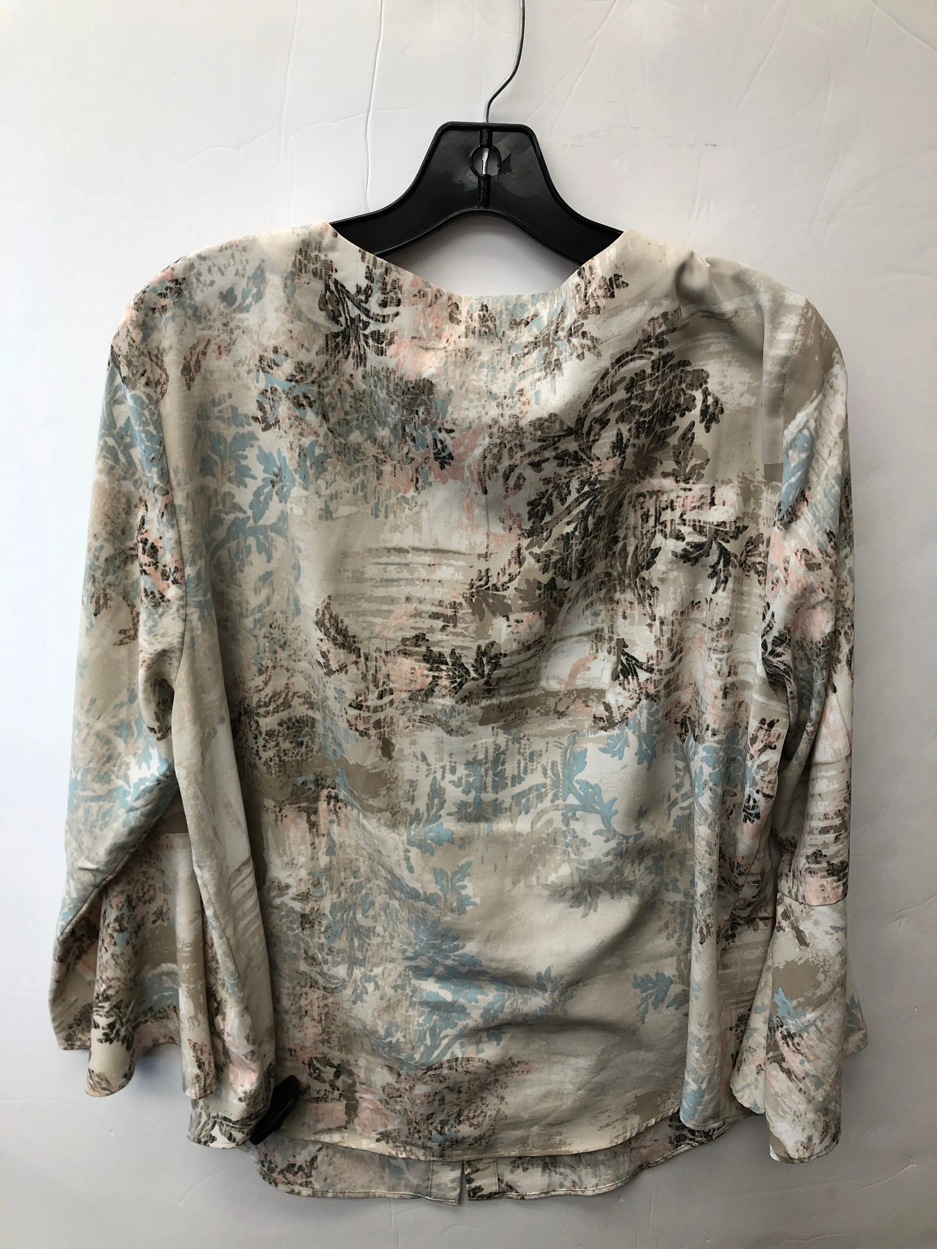 Blouse 3/4 Sleeve By Chicos  Size: L