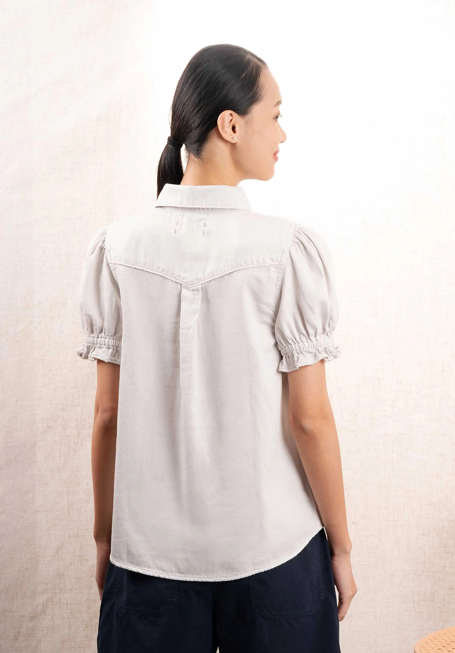 Blouse Janetdn Chalk-White