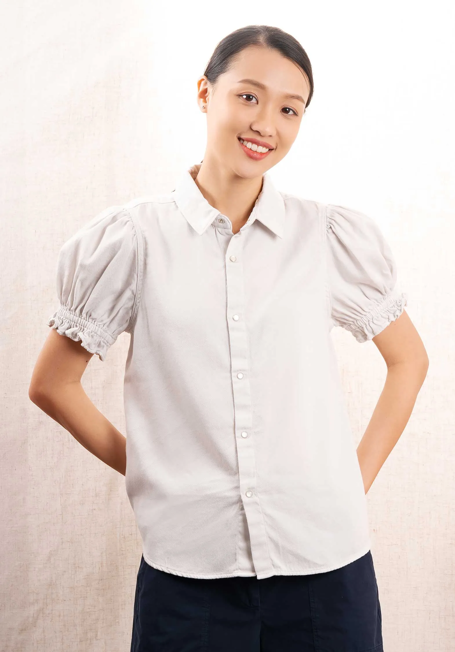 Blouse Janetdn Chalk-White