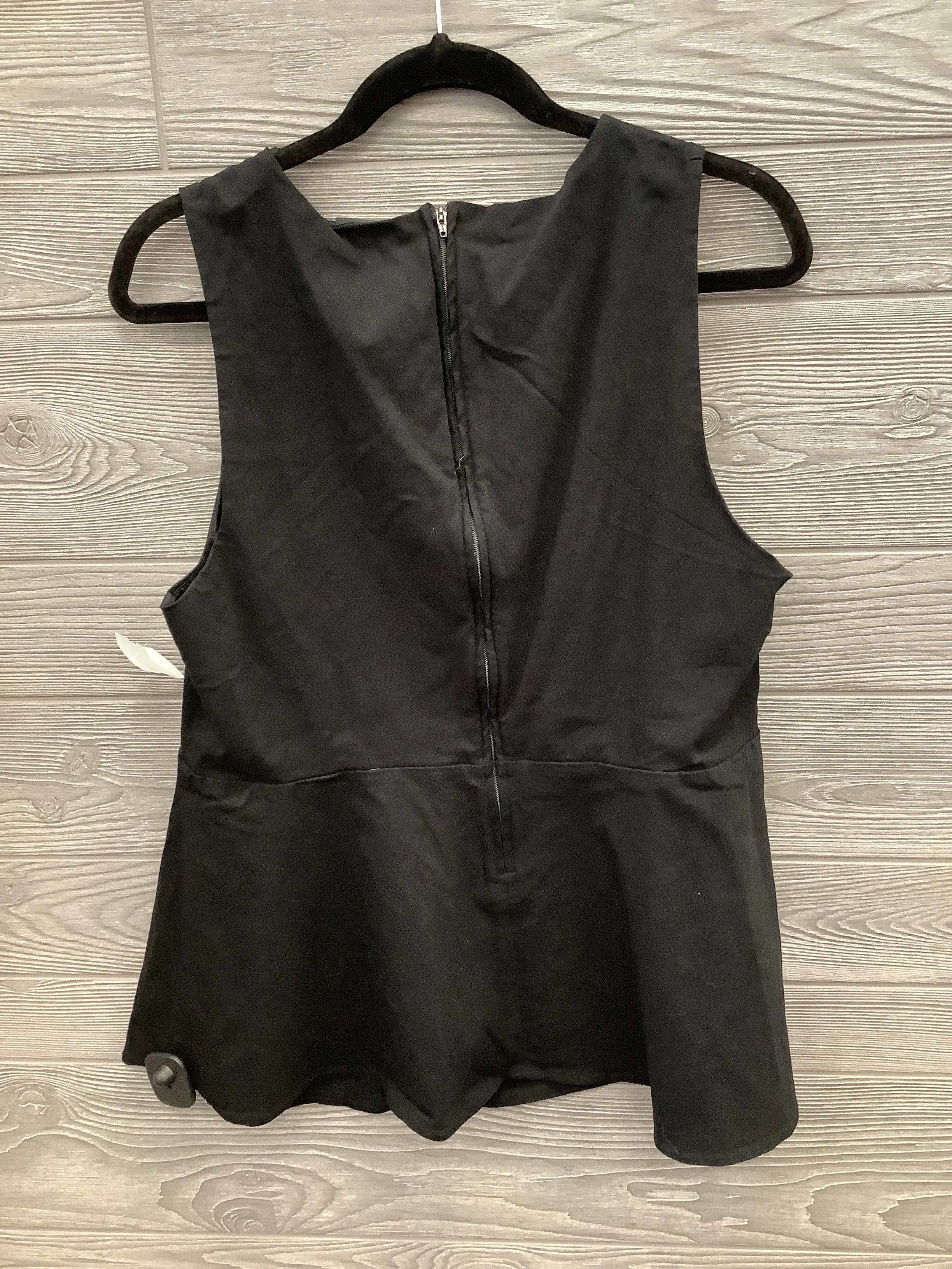 Blouse Sleeveless By Torrid In Black, Size: 2x