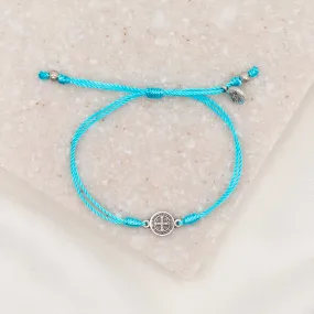 Breathe Blessing Bracelet in Turquoise & Silver