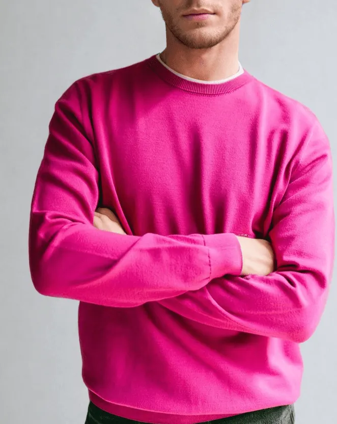 CALEB | Long Sleeve Crew-Neck Sweater