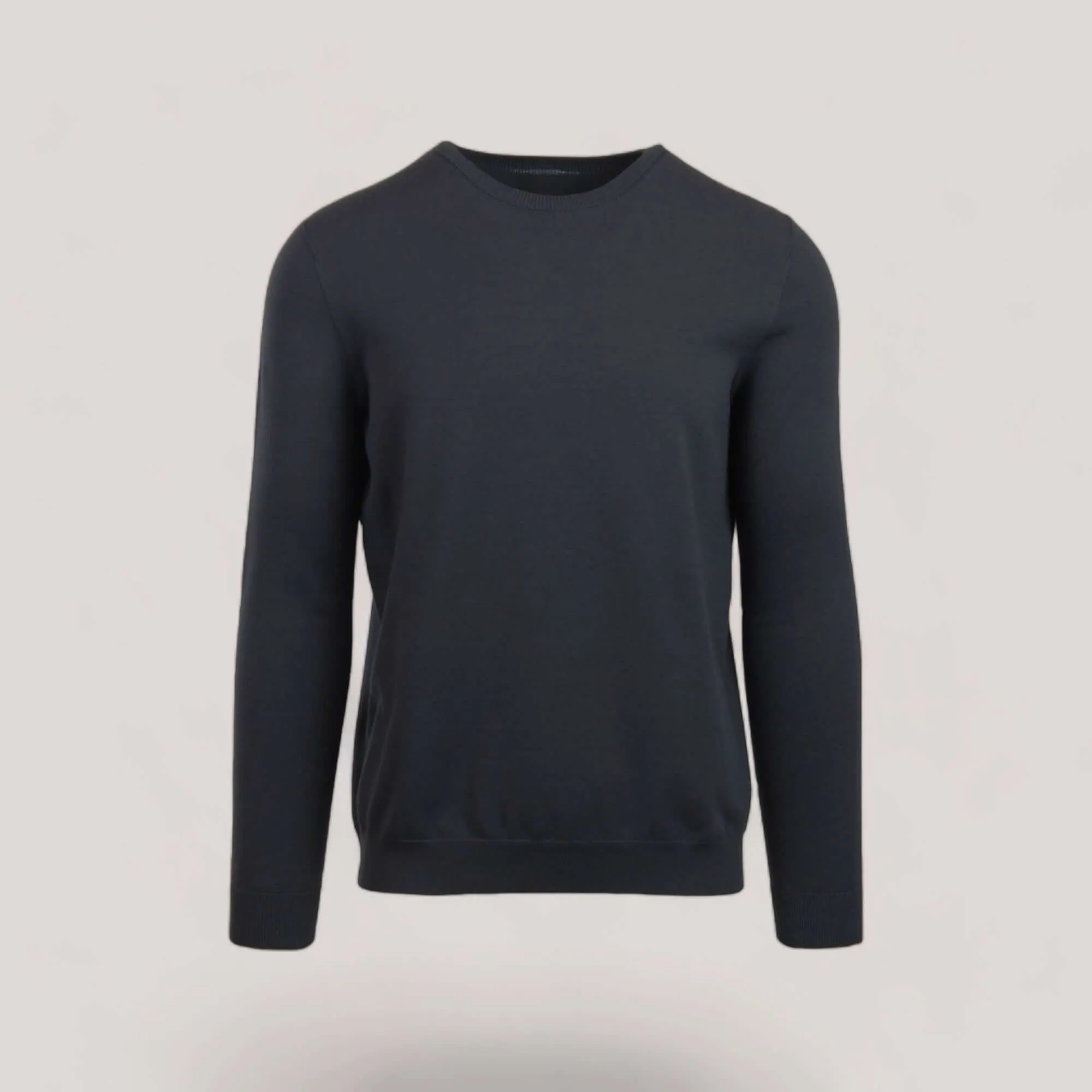 CALEB | Long Sleeve Crew-Neck Sweater