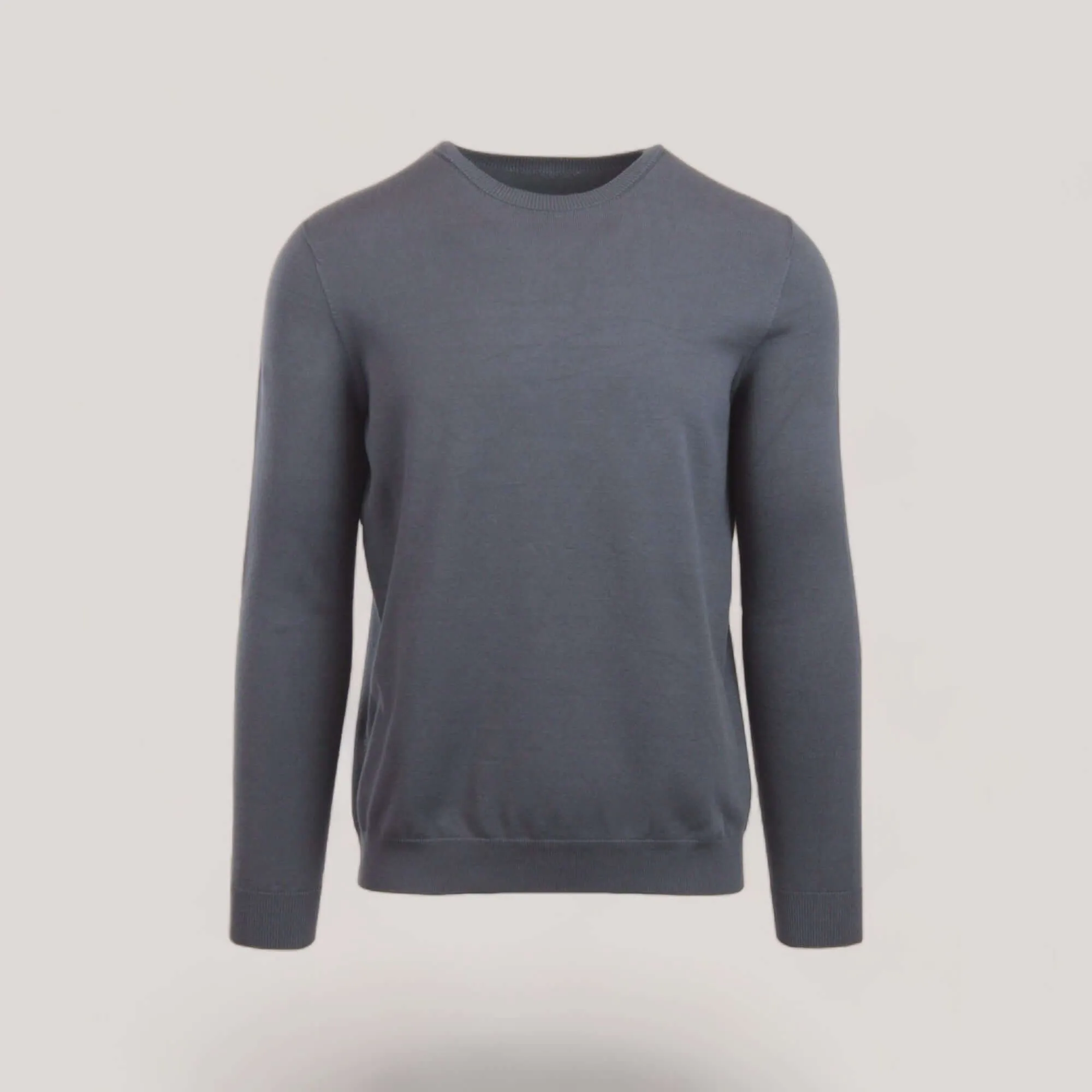 CALEB | Long Sleeve Crew-Neck Sweater