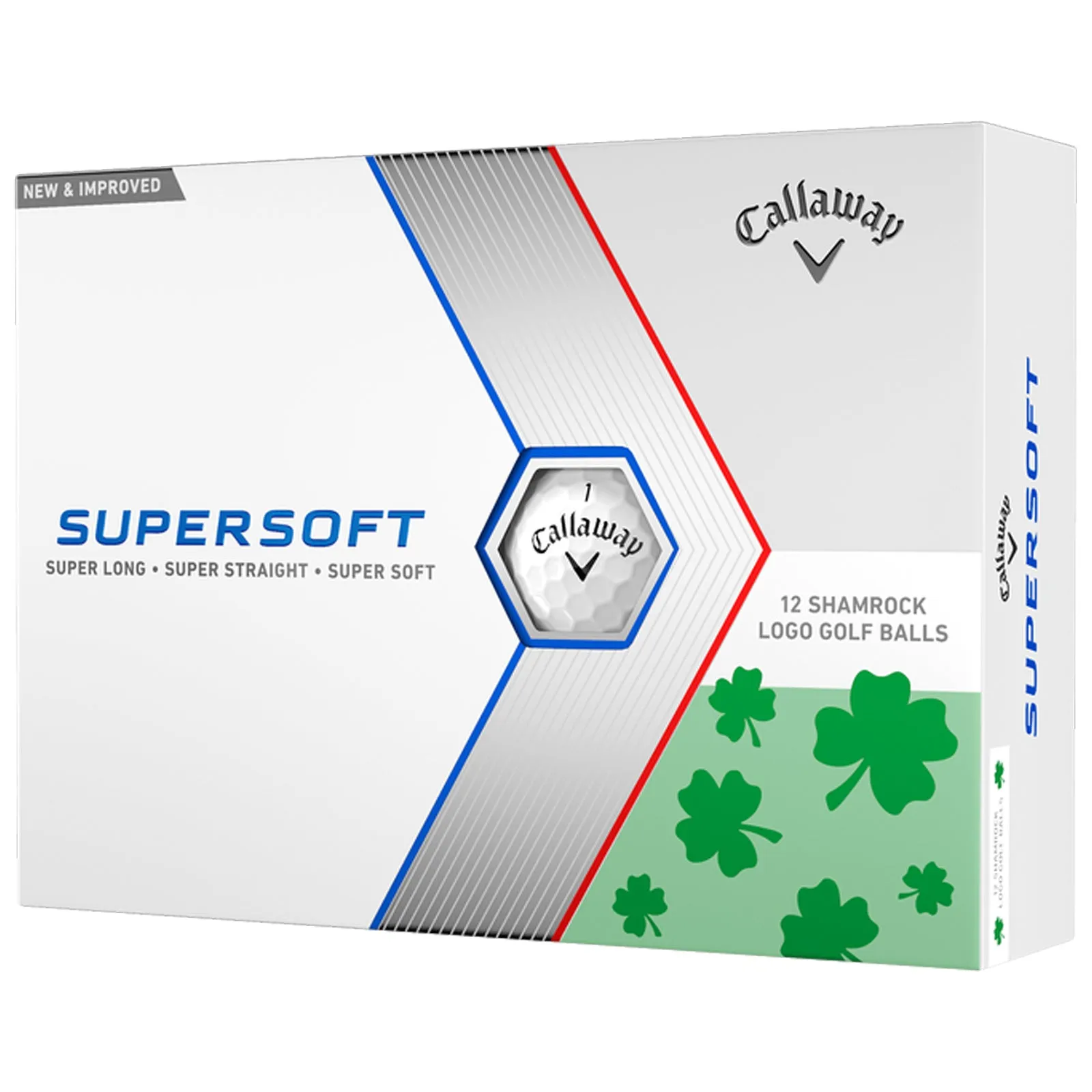 Callaway Supersoft Limited Edition Shamrock Golf Balls