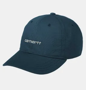 Carhartt WIP Canvas Script Cap in Squid