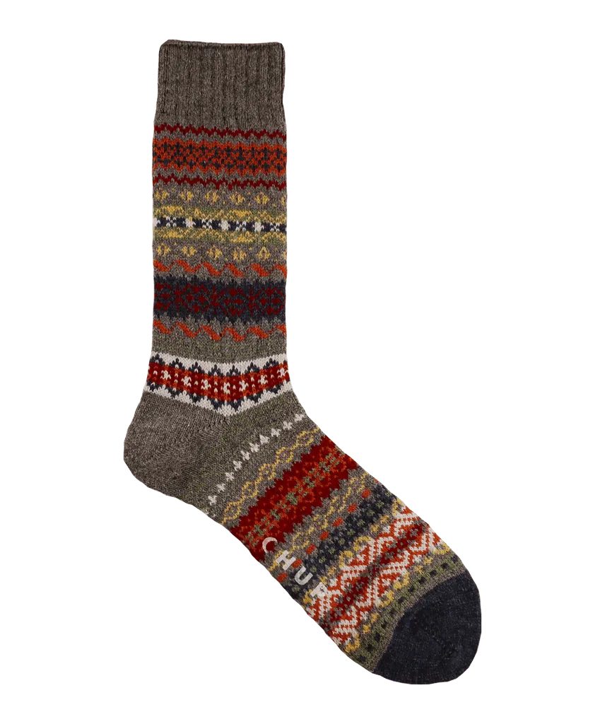 CHUP Socks - Bungalow (Wool) - Smoke