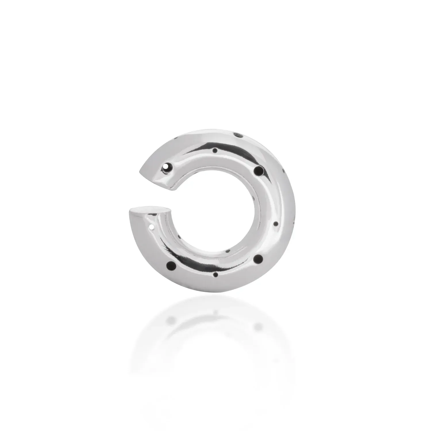 EAR CUFF MOON GRANDE - PLATA