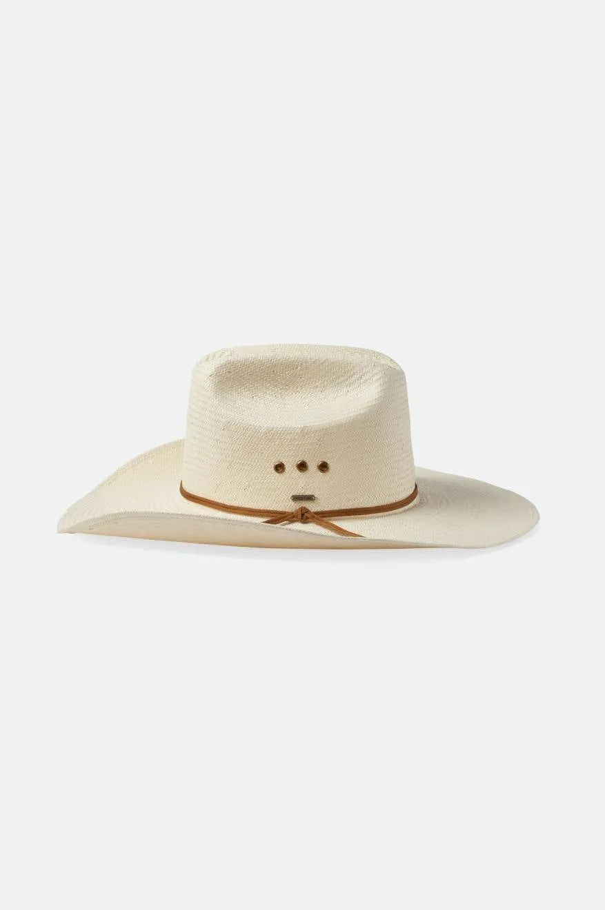 El Paso Straw Reserve Cowboy Hat - Off White