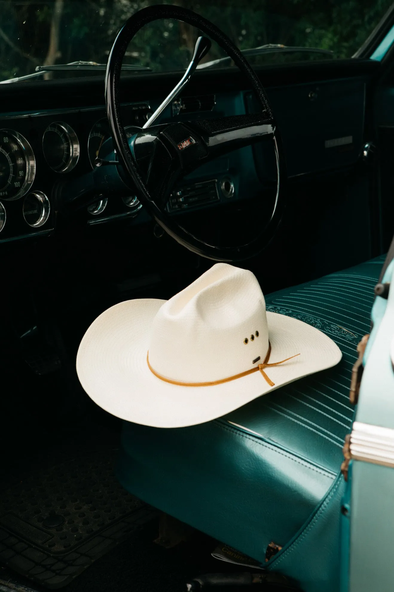 El Paso Straw Reserve Cowboy Hat - Off White