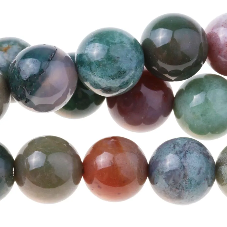 Fancy Jasper 10mm Round - 8-Inch