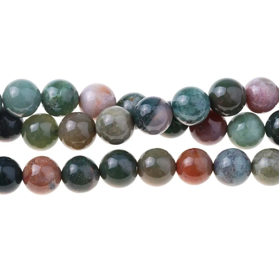 Fancy Jasper 10mm Round - 8-Inch