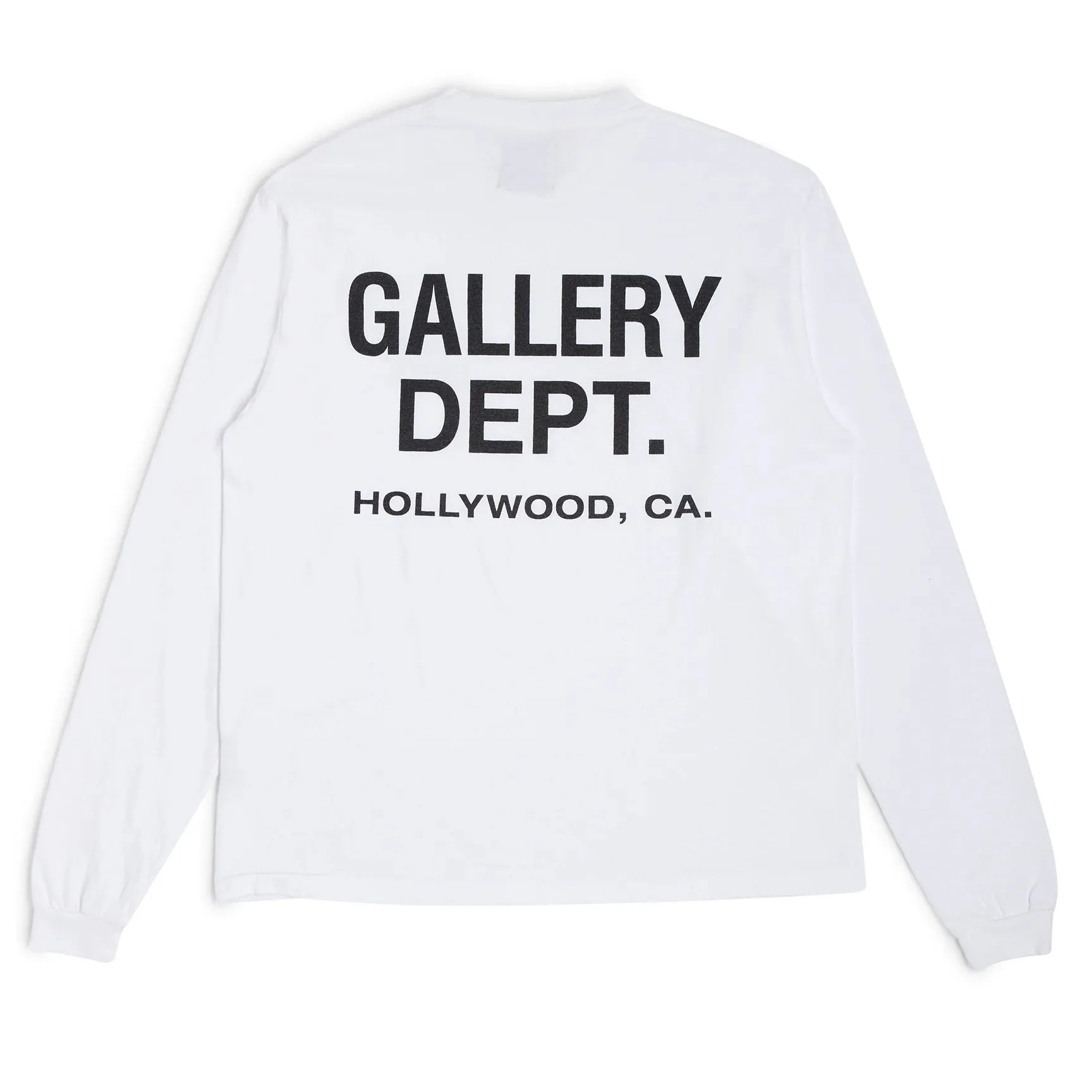 Gallery Dept. Souvenir L/S T-shirt White