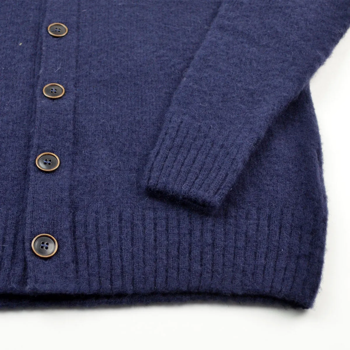 Howlin' - Four Eyes Wool Cardigan - Navy