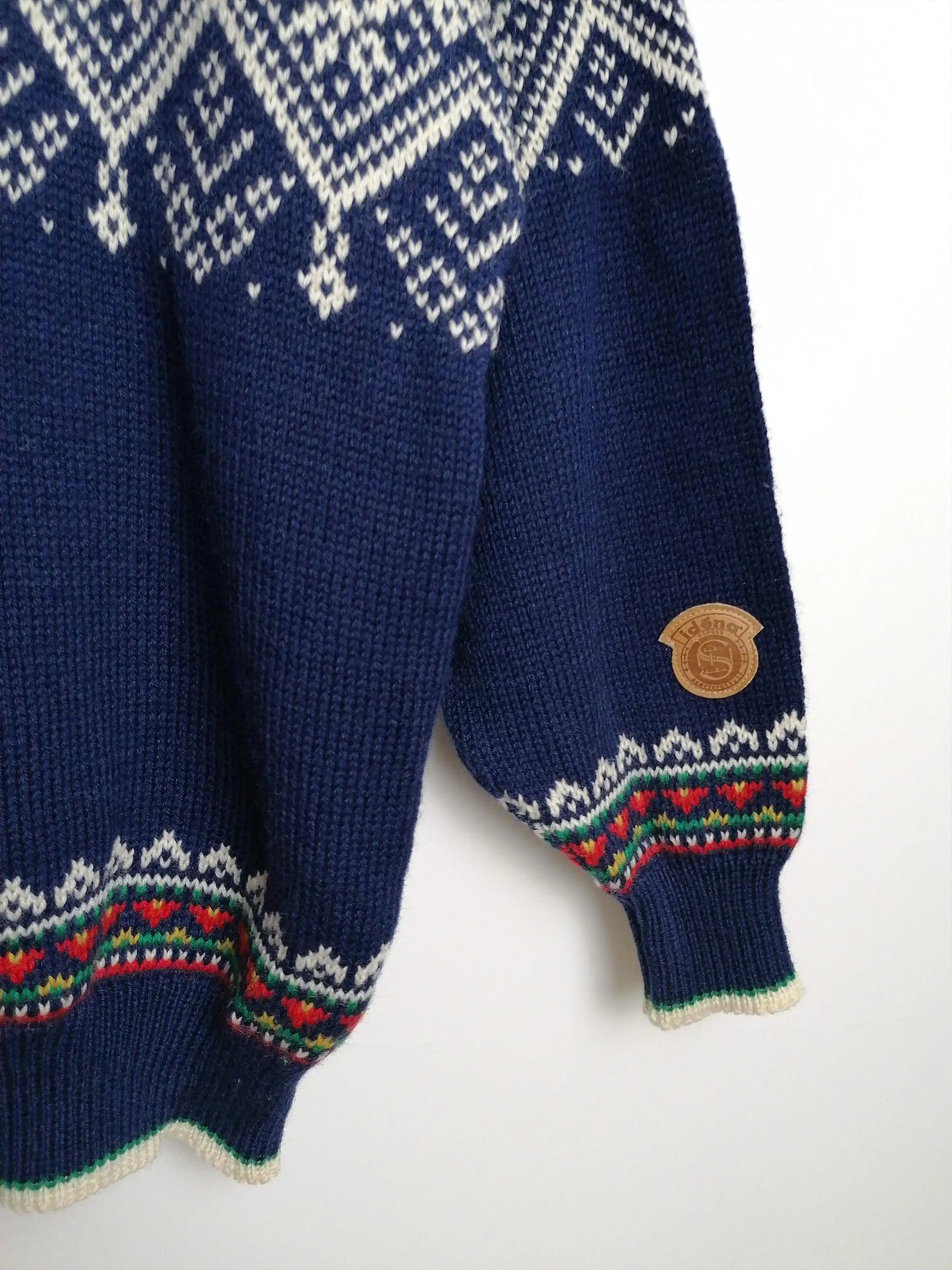 IDENA 80's Nordic Ski Sweater - size M-L