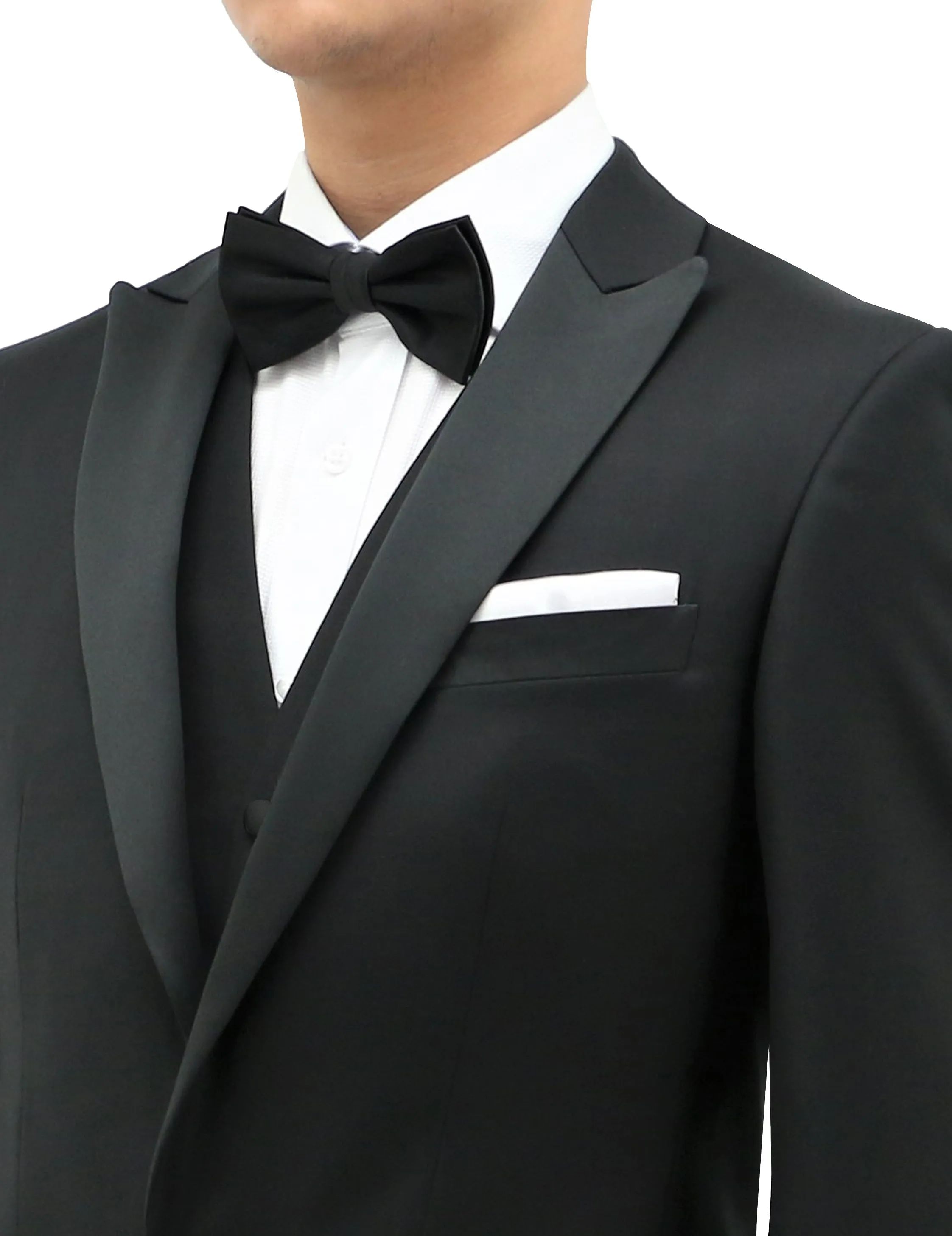 Jason 106 Black Wool Dinner Jacket