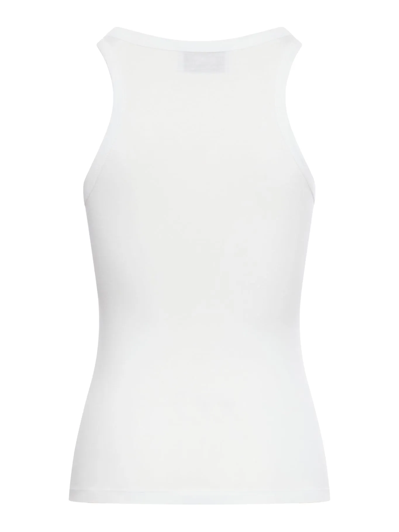 JERSEY TANK TOP WITH EMBROIDERED LOGO