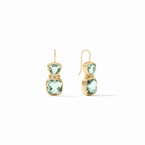 Julie Vos Aquitaine Earring, Aquamarine Blue