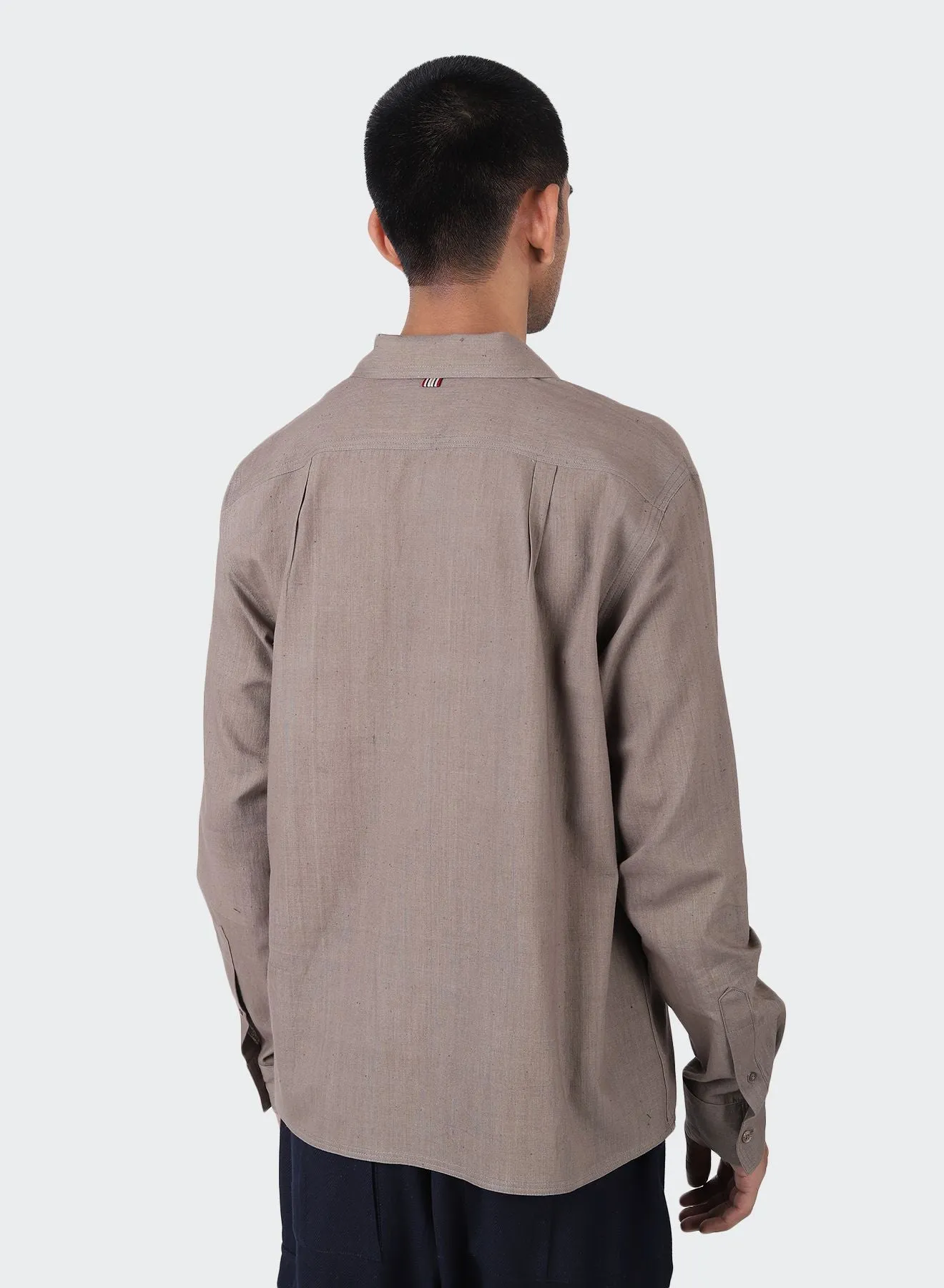 KARDO DESIGN Chintan Hand Embroidered Long Sleeve Shirt