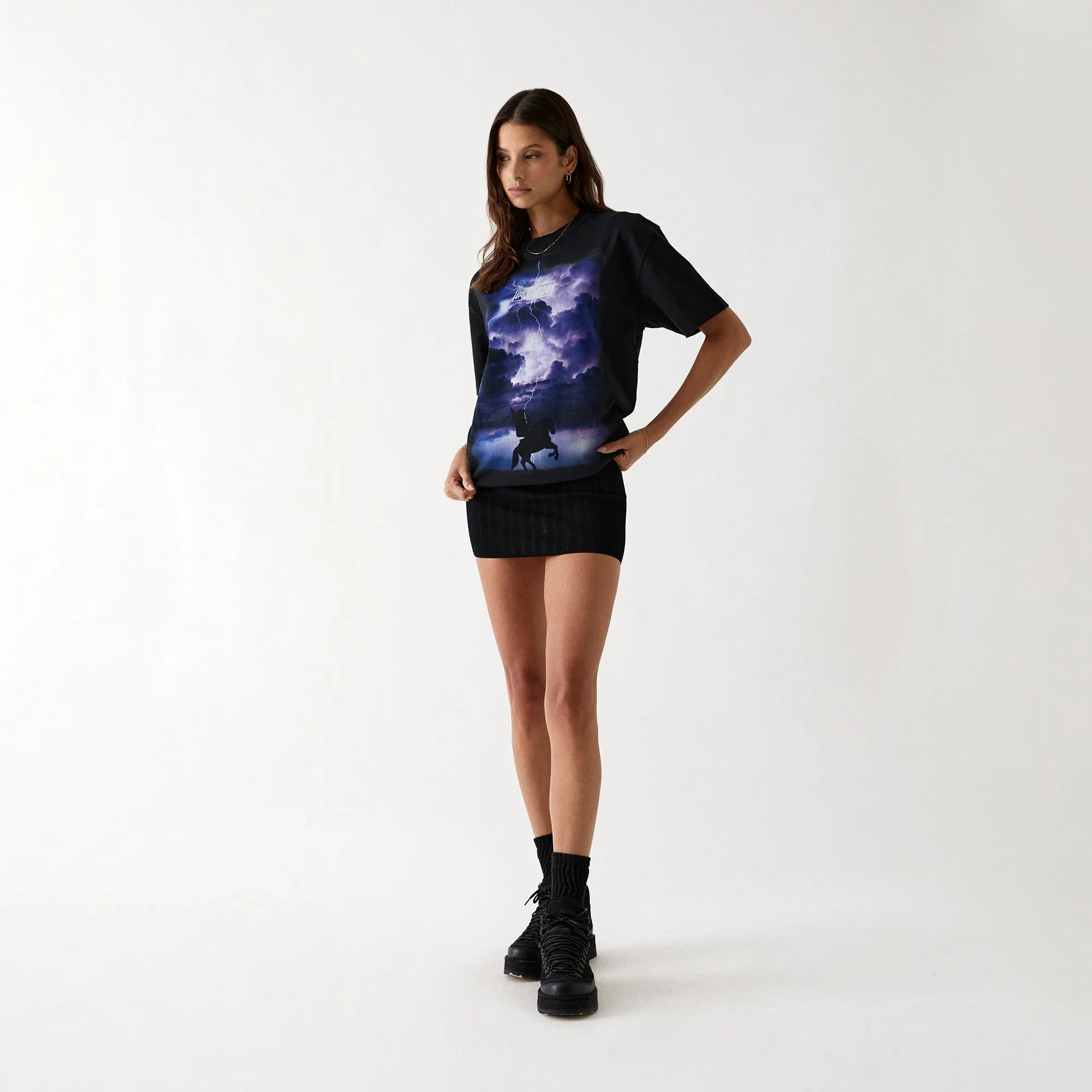 Kith Women Perfect Storm Vintage Tee - Black