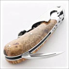 Laguiole Magnum Amboyna Burl Corkscrew - B