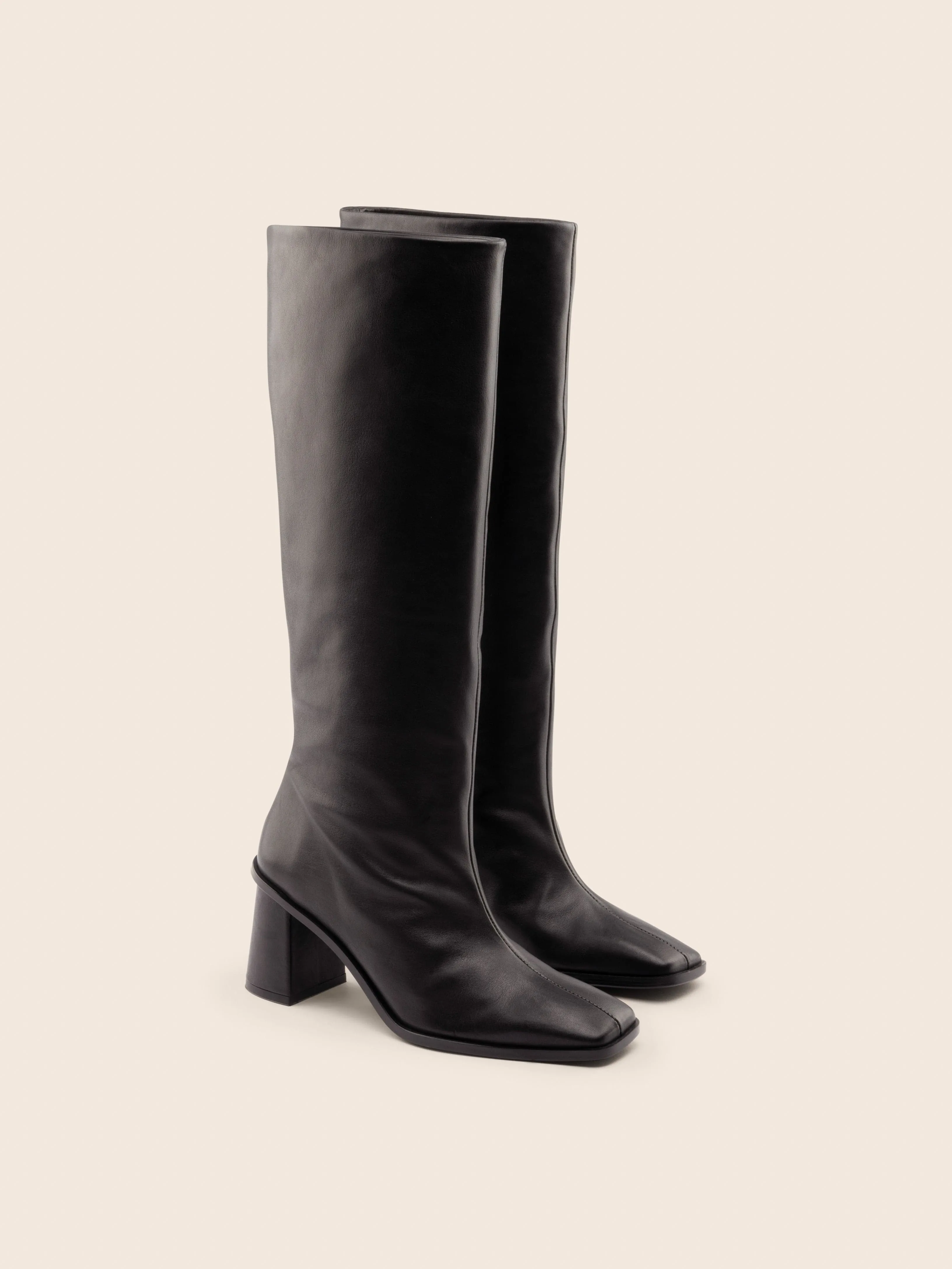 Lorca Wide Large Black Boot