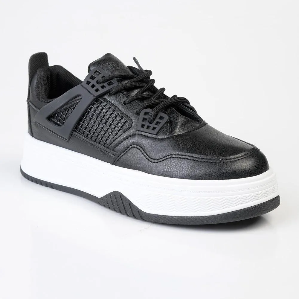 Madison Sally Platform Sneaker - Black