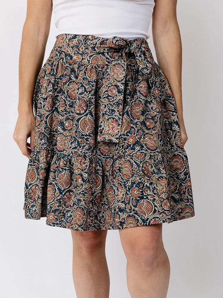 Nahla Skirt - Blue