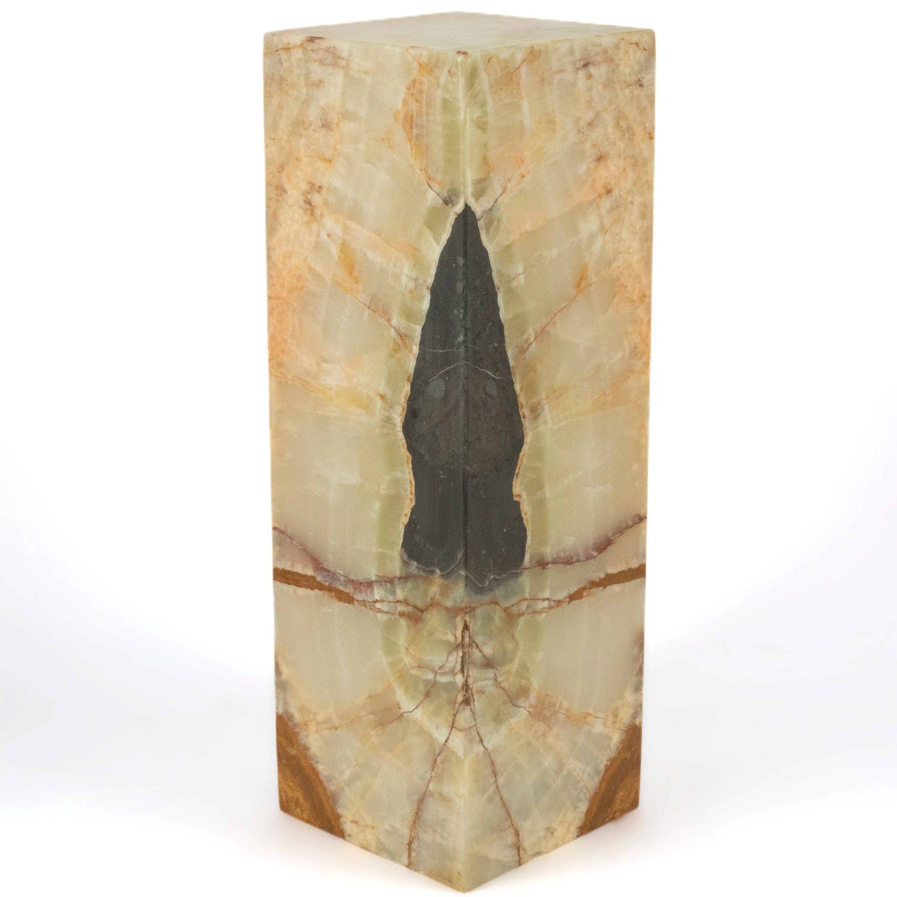 Natural Onyx Lamp Light Tower - 24