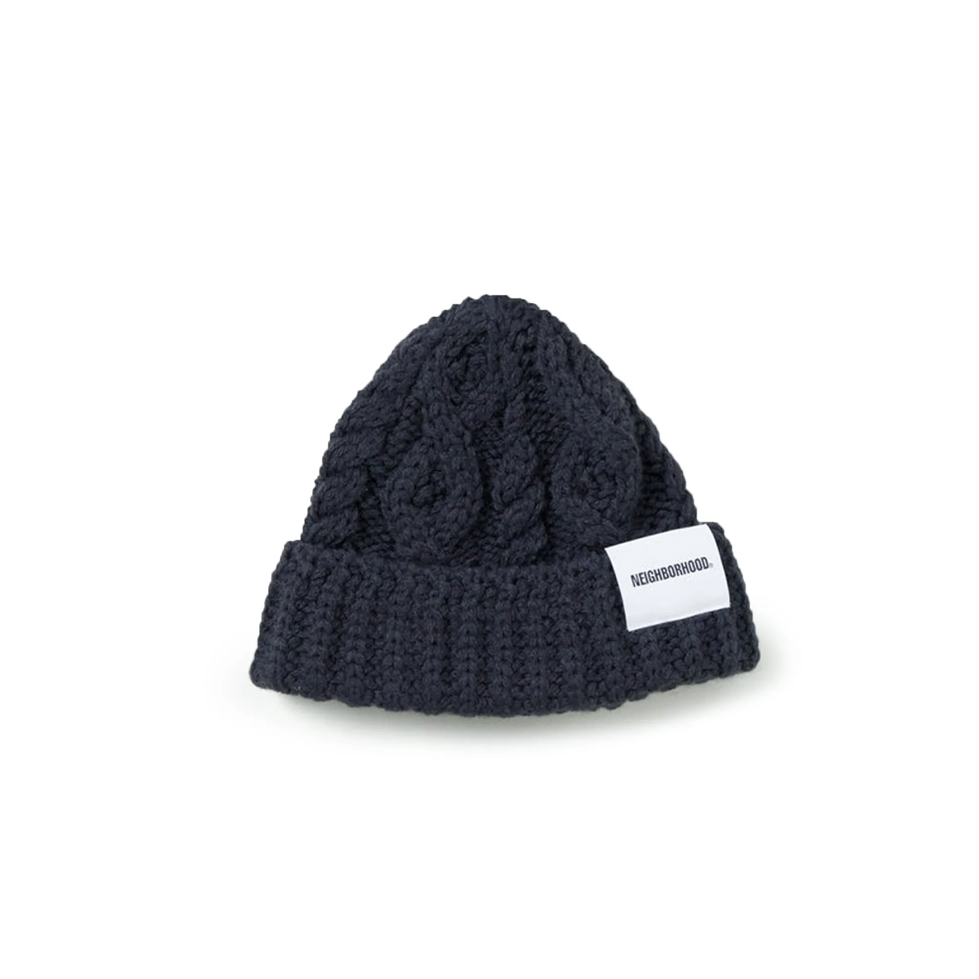 Neighborhood Mens Cable Knit Beanie